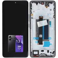 [t3699] TOUCH SCREEN DISPLAY PER XIAOMI REDMI NOTE 13 PRO PLUS 5G CON FRAME NERO
