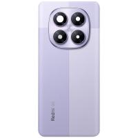 [t3710] BACK COVER + VETRO FOTOCAMERA CAMERA GLASS  PER XIAOMI REDMI NOTE 14 PRO 5G VIOLA