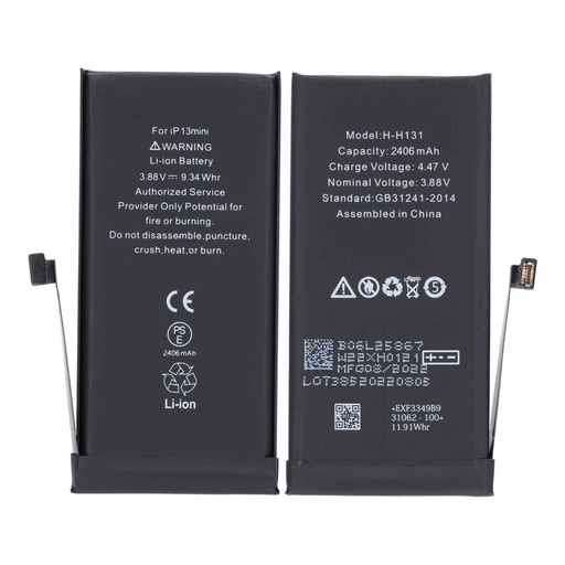 [a3444] BATTERIA PER APPLE IPHONE 13 MINI AUTODIAGNOSTICABILE