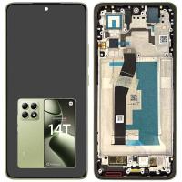 [t3764] TOUCH SCREEN DISPLAY PER XIAOMI MI 14T 5G CON FRAME VERDE